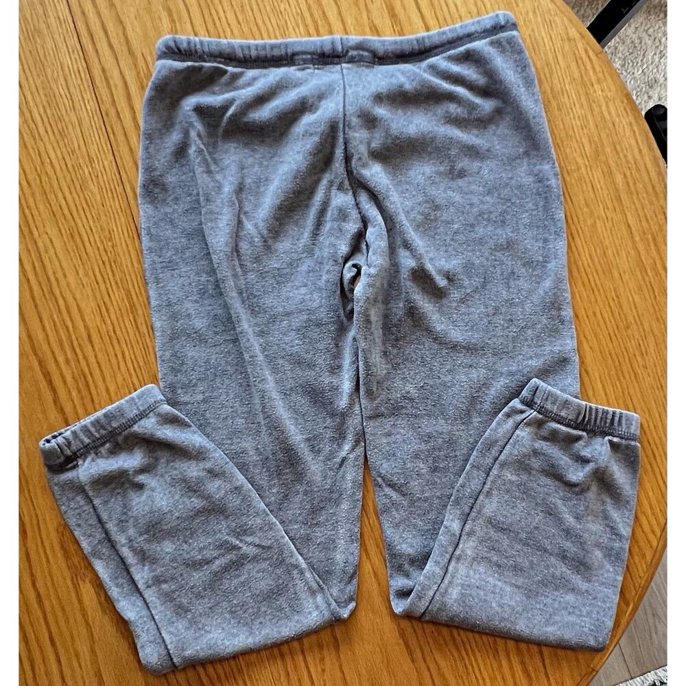Vintage Havana Mineral Wash Fleece Jogger Sweatpants Grey - Size Small